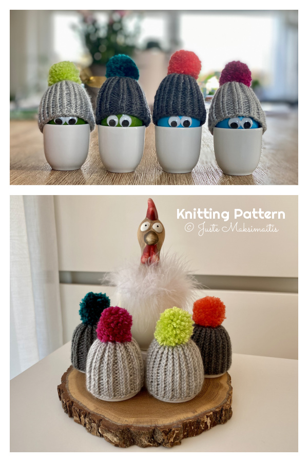 Easter Egg Warmers Free Knitting Pattern