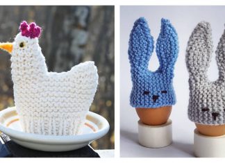 Easter Egg Cozy Warmer Knitting Patterns