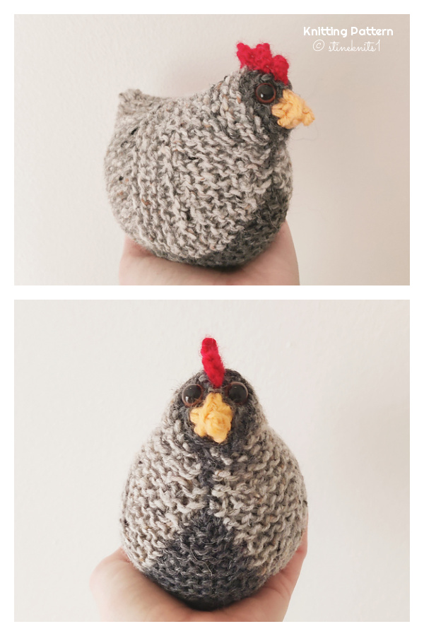 Emotional Support Little Chickie Knitting Patterns