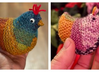 Emotional Support Little Chickie Knitting Patterns