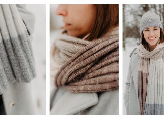 Long 4x4 Scarf Free Knitting Pattern