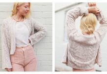 Lyrebird Lace Cardigan Knitting Pattern