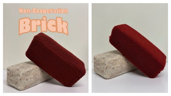 Non Cooperation Brick Free Knitting Pattern