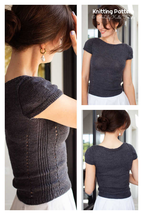 Summer Brightest Tee Knitting Pattern