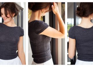 Summer Brightest Tee Knitting Pattern