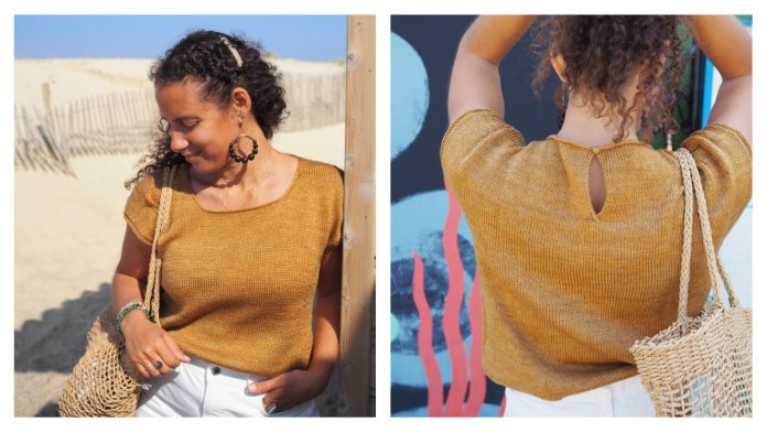 After Beach Tee Knitting Pattern