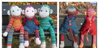 Amigurumi Monkey Jacobus Knitting Pattern
