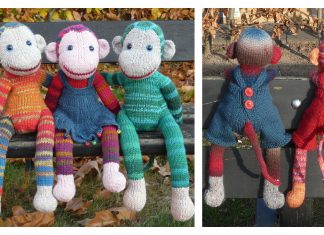 Amigurumi Monkey Jacobus Knitting Pattern