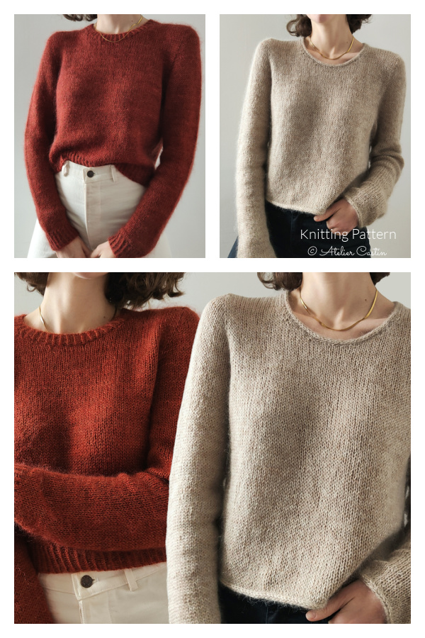 Autumn Dream Pullover Sweater Knitting Pattern