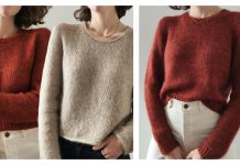 Autumn Dream Pullover Sweater Knitting Pattern