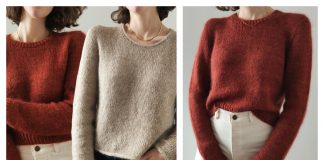 Autumn Dream Pullover Sweater Knitting Pattern