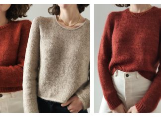 Autumn Dream Pullover Sweater Knitting Pattern