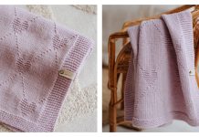Blanket From Heart to Heart Knitting Pattern