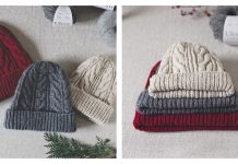 Cabled Gwedenn Hat Free Knitting Pattern