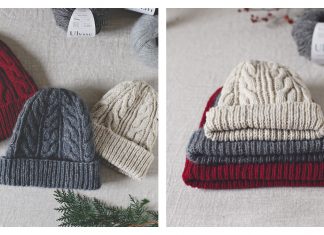 Cabled Gwedenn Hat Free Knitting Pattern