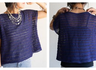 Inlet Tee Top Knitting Pattern
