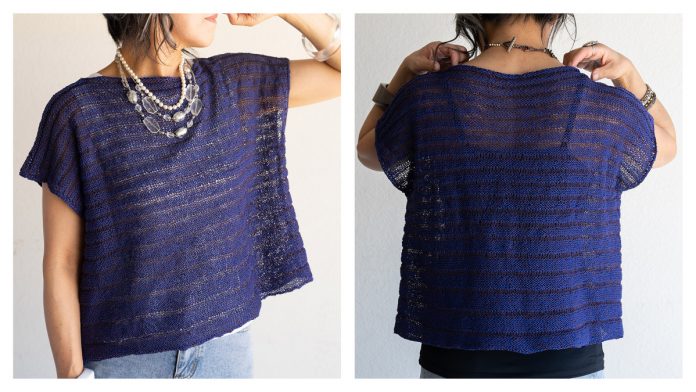 Inlet Tee Top Knitting Pattern