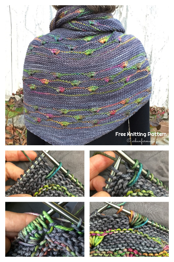 Knit Bud Stitch Free Knitting Pattern
