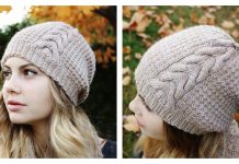 Molly Cable Hat Free Knitting Pattern