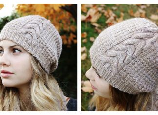 Molly Cable Hat Free Knitting Pattern