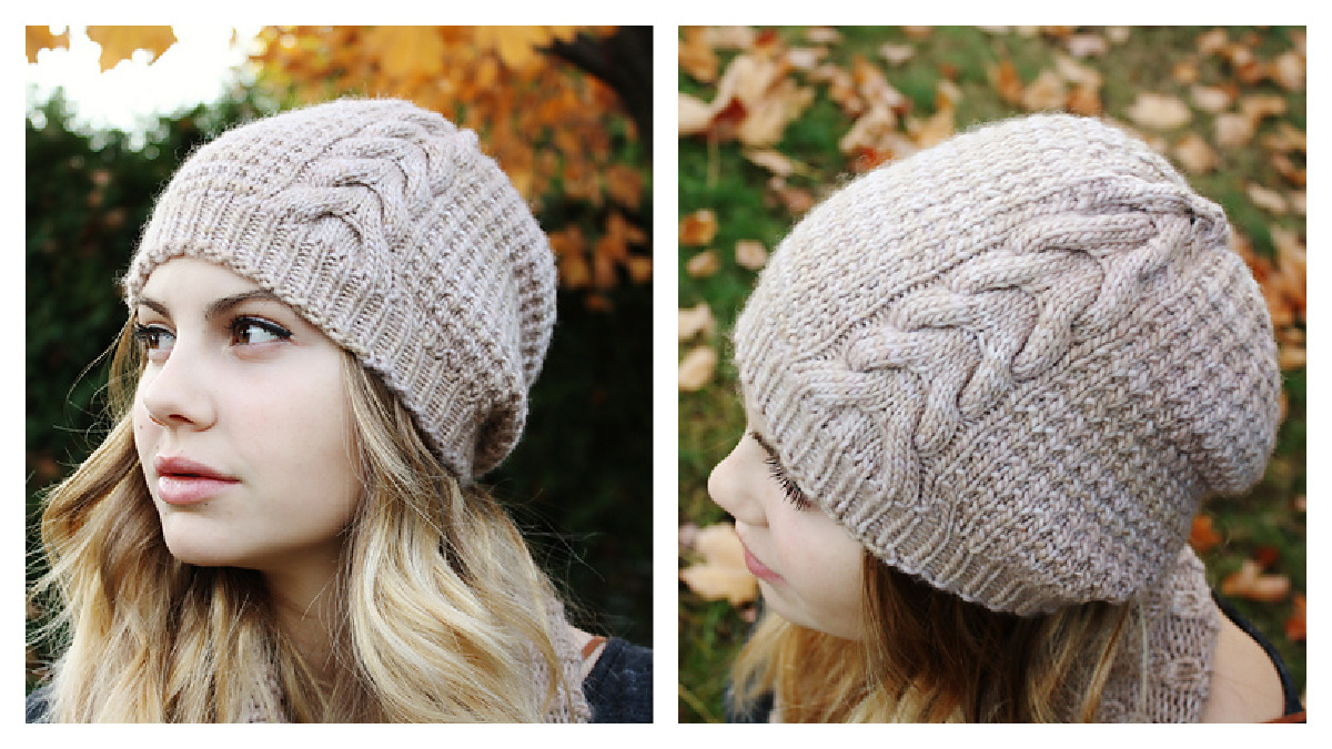 Molly Cable Hat Free Knitting Pattern - Knitting Pattern
