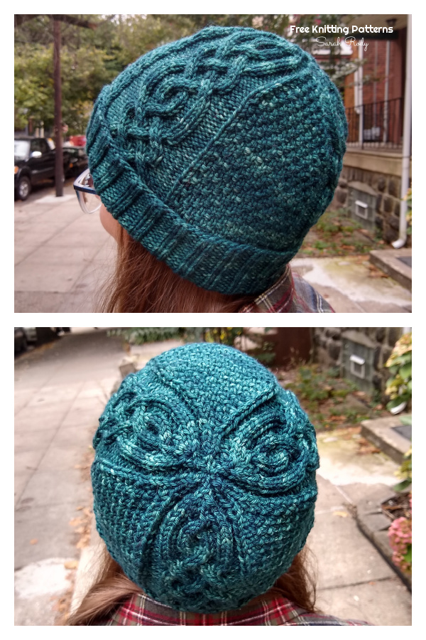 Norway Pine Hat Free Knitting Pattern