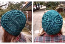 Norway Pine Hat Free Knitting Pattern
