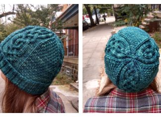 Norway Pine Hat Free Knitting Pattern
