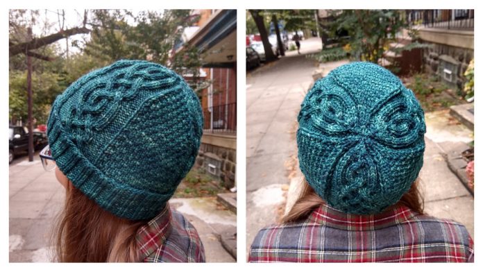 Norway Pine Hat Free Knitting Pattern