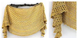 Pebble Beach Shawl Knitting Pattern