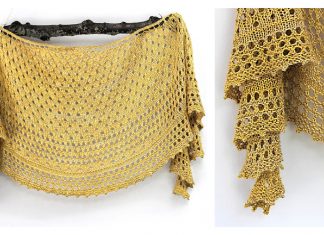 Pebble Beach Shawl Knitting Pattern