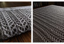 Pine Forest Baby Blanket Knitting Pattern