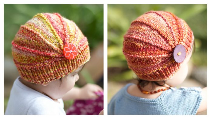 Poppy Cloche Hat Knitting Pattern