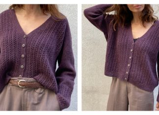 Ripple Cardigan Free Knitting Pattern