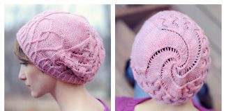 Root & Bud Cable Hat Knitting Pattern