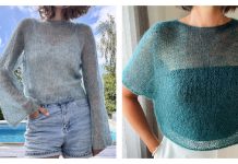 Sadie Top Lace Tee Knitting Pattern