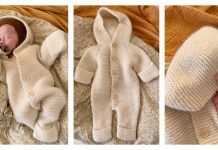 Selma's Baby Sleep Suit Knitting Pattern