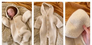 Selma's Baby Sleep Suit Knitting Pattern