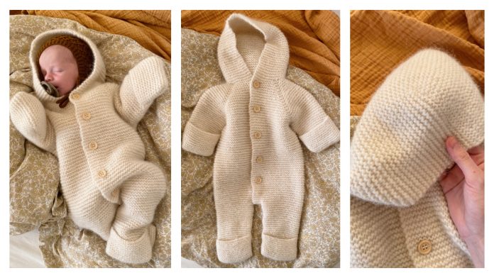 Selma's Baby Sleep Suit Knitting Pattern