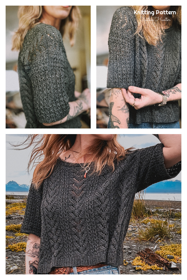 Stromboli Summer Tee Top Knitting Pattern