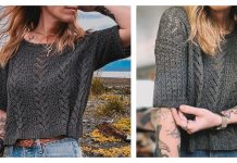 Stromboli Summer Tee Top Knitting Pattern