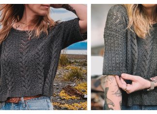 Stromboli Summer Tee Top Knitting Pattern
