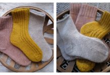 The Indoorsy Socks Free Knitting Pattern