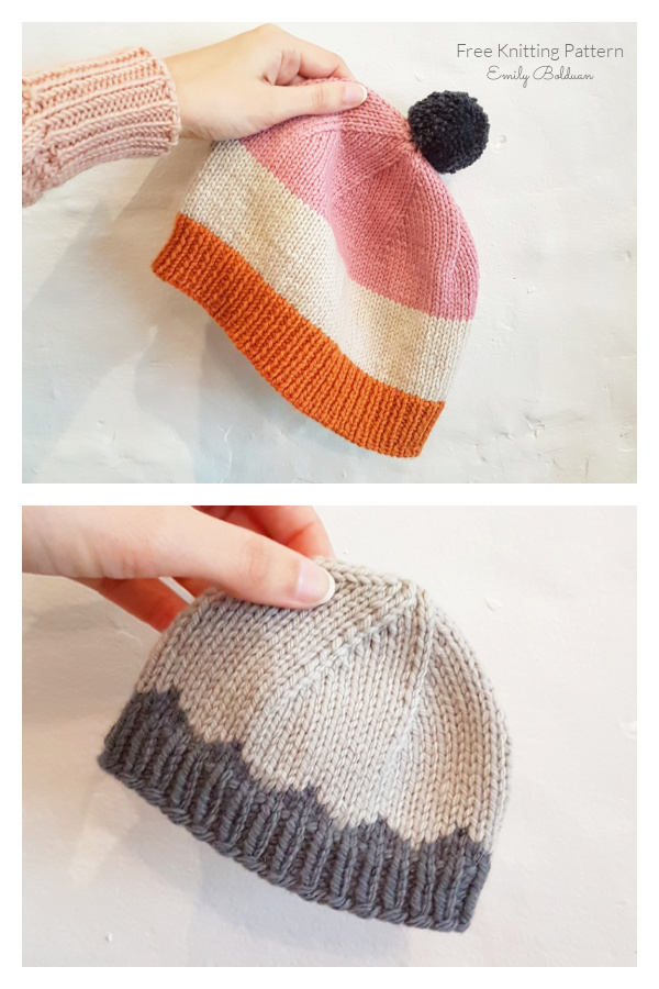 Basic Beanie Hat Free Knitting Pattern