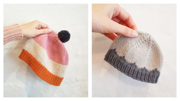 Basic Beanie Hat Free Knitting Pattern