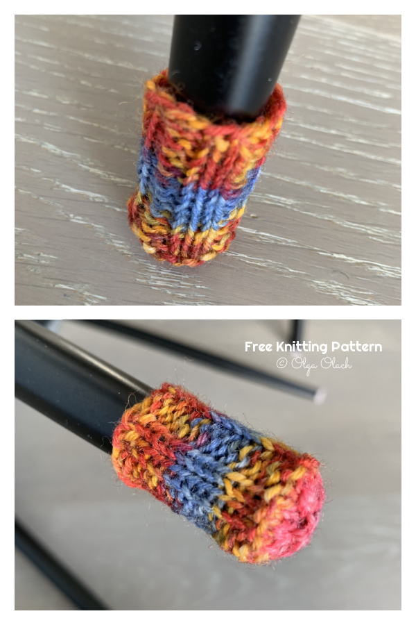 Simple Chair Leg Socks Knitting Pattern