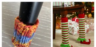 Chair Leg Socks Knitting Patterns