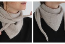 Easy Peasy Bandana Free Knitting Pattern