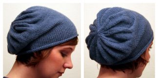 Felicity Beanie Hat Free Knitting Pattern