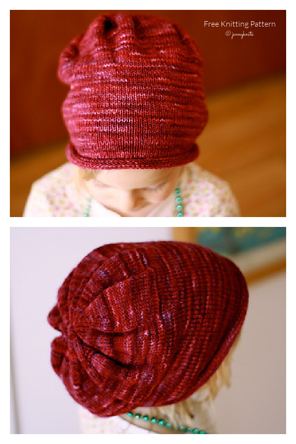 Felicity Beanie Hat Free Knitting Pattern